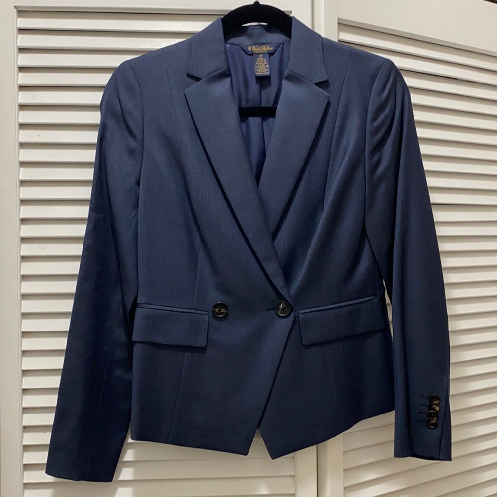 Brooks brothers dark blue blazer